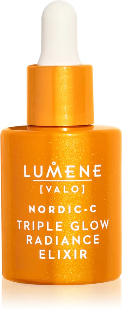 Изсветляващ серум против бръчки с Витамин С Triple Glow Radiance Elixir