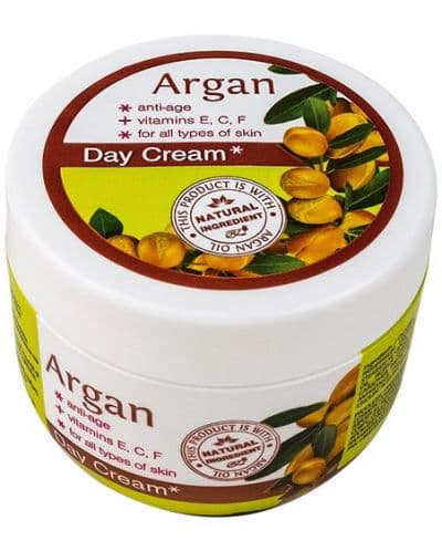 Argan Дневен крем против бръчки, 100 мл